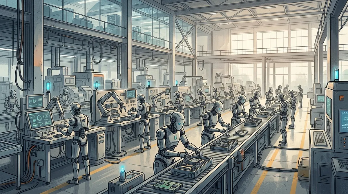 Shanghai's action plan targets 8,000 humanoid robots in factories by 2028
