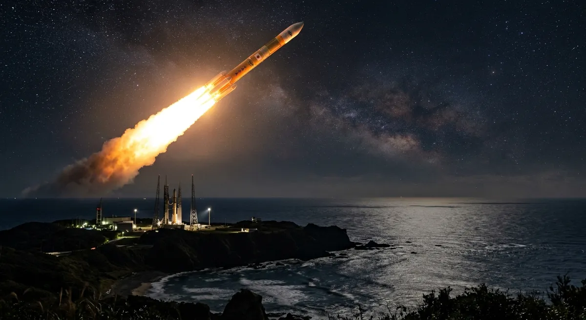 H3 rocket launches MMX probe from Tanegashima toward Phobos