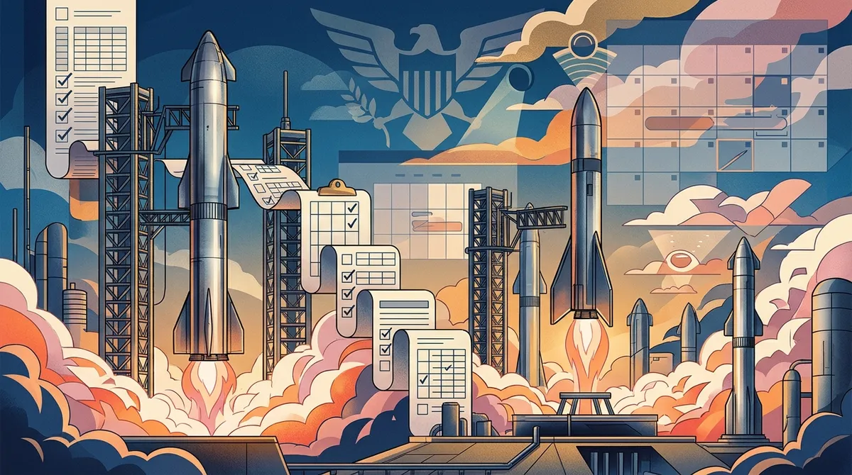 Musk's 10,000 Starship launches a year: the pad math lands on the FAA